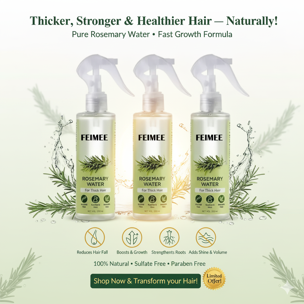 Rosemary Water, Hair Spray For Regrowth Buy 1 Get 2 Free